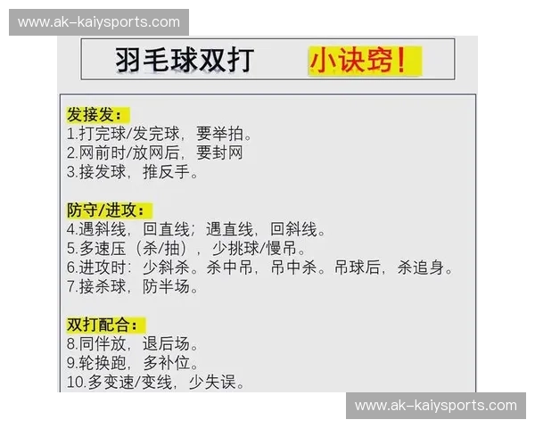 羽毛球发球规则全解析,助你轻松掌握比赛技巧! 羽毛球发球规则全解析,助你轻松掌握比赛技巧!